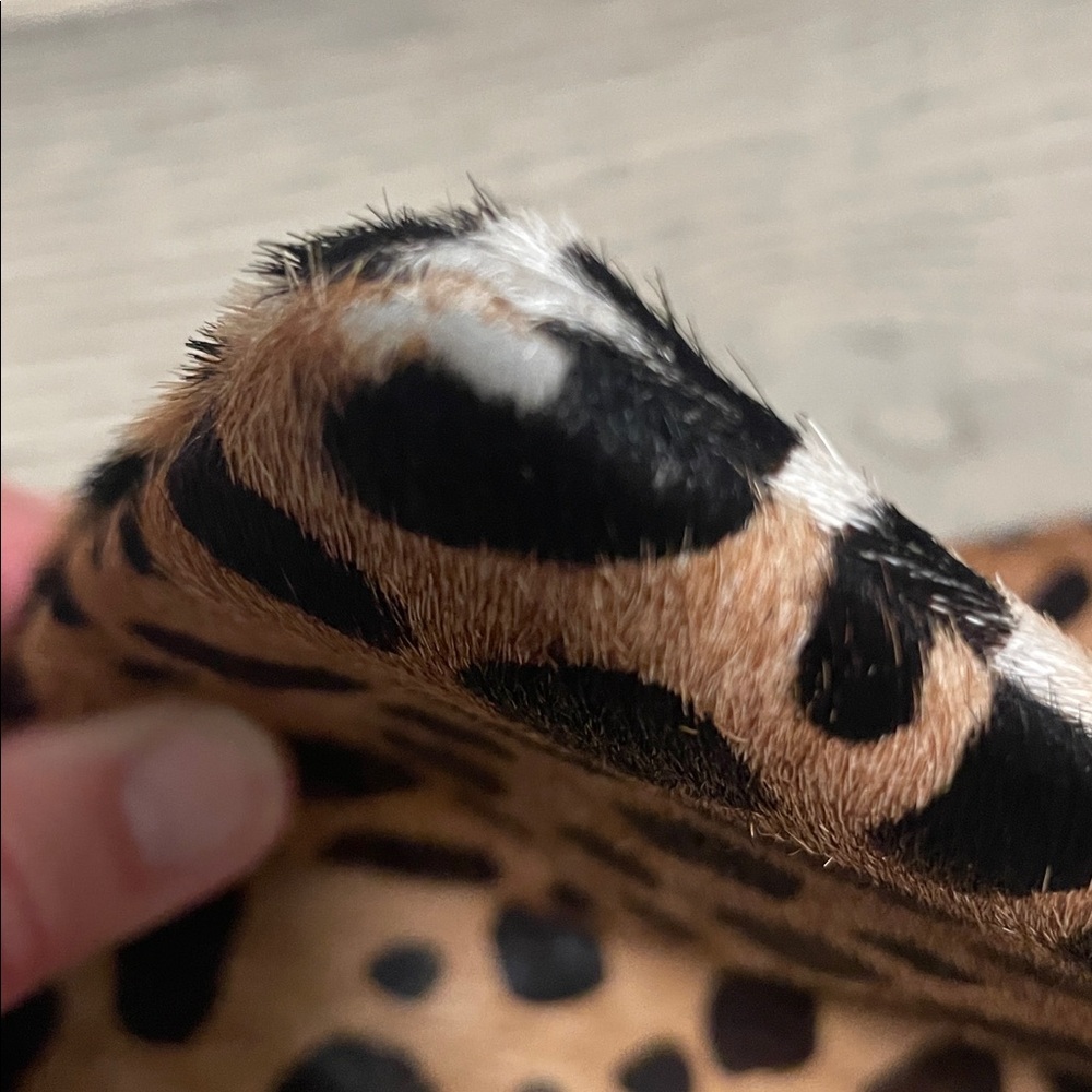 Clare V leopard print foldover clutch - Picture 5 of 12